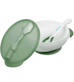 KidsMe Skåle>Skål m. Ske - Grøn