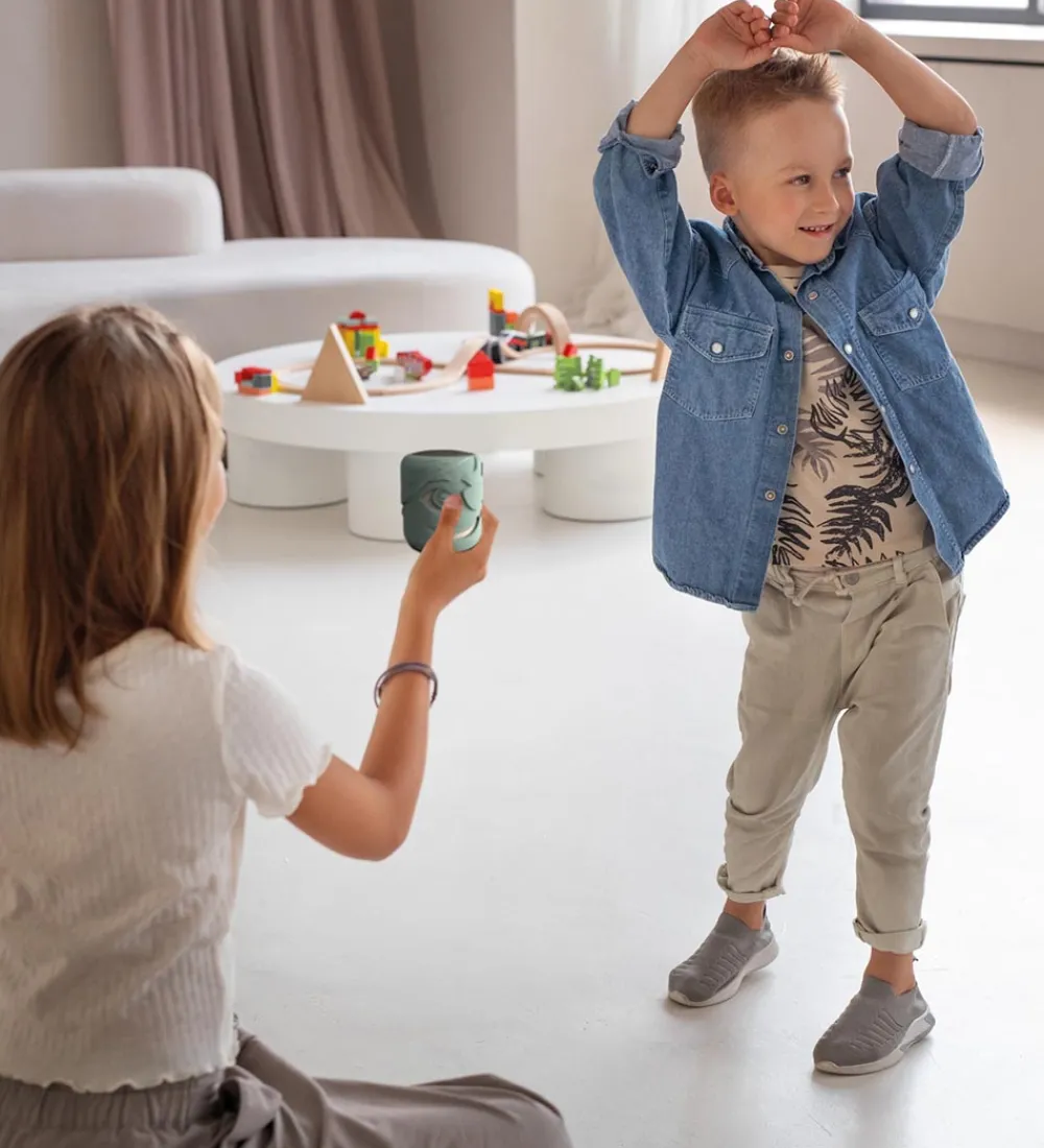 Kidywolf Højtalere>Højtaler - Kidymusic - PiratenSam - Grøn