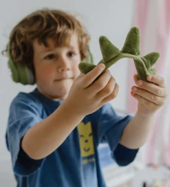 Kidywolf Høretelefoner|Høretelefoner - Bluetooth - Dinosaur