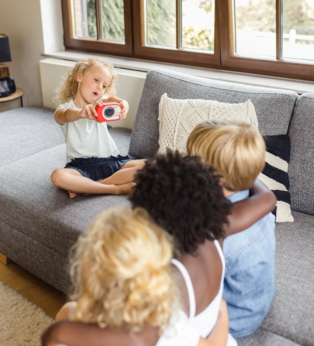 Børn Kidywolf Børnekamera>Kamera - Kidycam - Rød