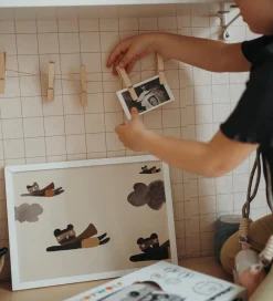 Børn Kidywolf Børnekamera></noscript>Kamera m. Printer - Kidyprint - Camera Peach