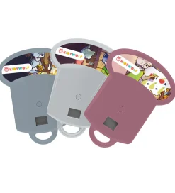 Kidywolf Lommelygter|Lommelygte m. Historier - Kidyslide - Grå