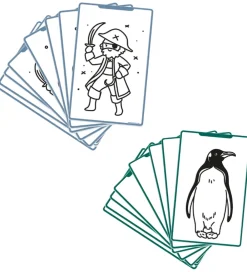 Kidywolf Kreasæt>Refill Tegnemotiver - 60 motiver - Animals of The World