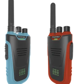Kidywolf Walkie Talkies|Walkie Talkie - 2 stk. - Kidytalk - Blå/Rød