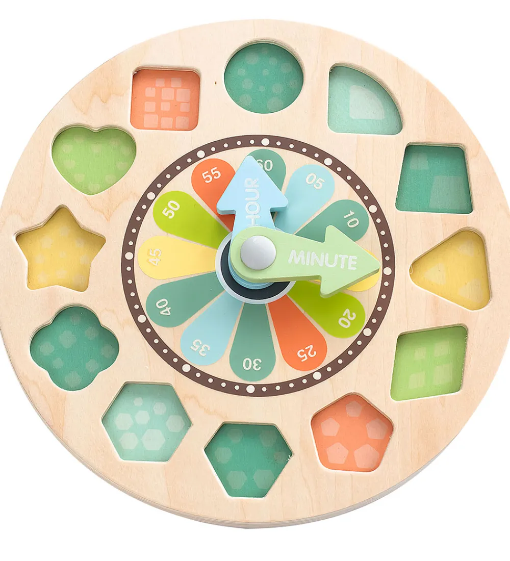 Kinder and Kids Trælegetøj>Legetøj - Træur - Sorting Clock