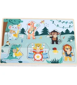 Kinder and Kids Trælegetøj|Puslespil m. Musik - Træ