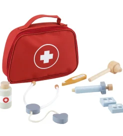 Kinder and Kids Trælegetøj|Legeværktøj|Trælegetøj - Lægetaske