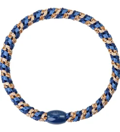 Kknekki Hårelastikker|Hårelastikker - 6-Pak - Slim - Blå