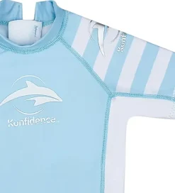 Børn Konfidence Badetøj>Badeheldragt - UV50+ - E-Flex - Breton Blue