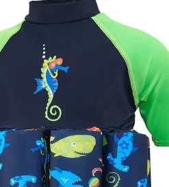 Konfidence Svømmeveste|Svømmedragt - UV40+ - Navy/Seabiskit