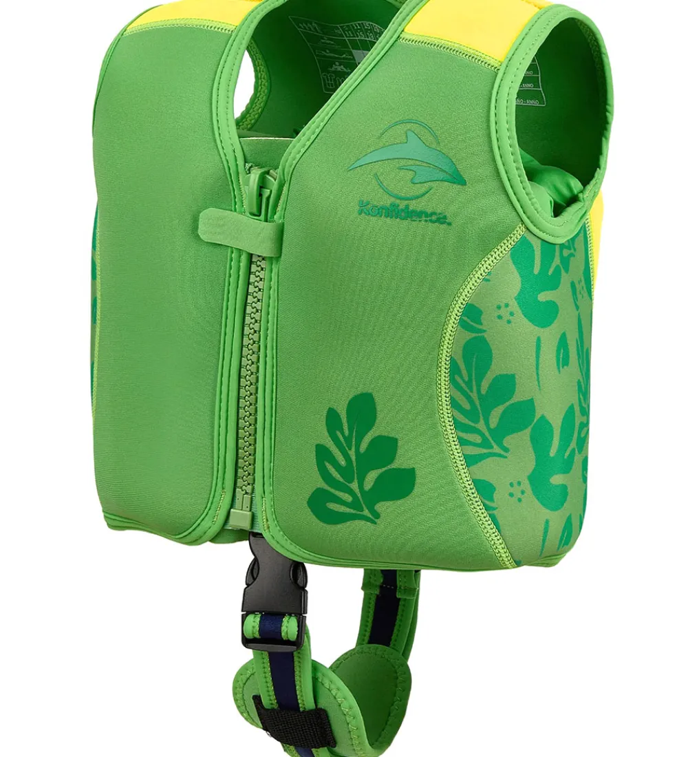 Konfidence Svømmeveste|Svømmevest - UV50+ - Maui/Green