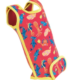 Konfidence Våddragter>Våddragt - BabyWarma - Sea Friends Pink/Yellow