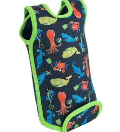 Konfidence Våddragter|Våddragt - BabyWarma - Sea Friends Navy/Lime