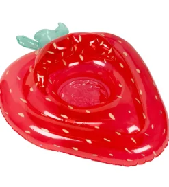 Konges Sløjd Vandleg|Strandlegetøj|Babybadering - 87x70 cm - Strawberry