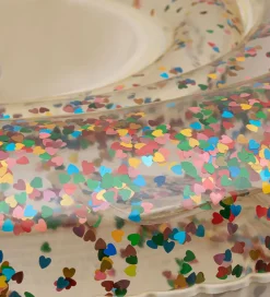 Konges Sløjd Vandleg|Baderinge>Babybadering - 72x22 cm - Multi Heart Transparent