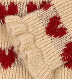 Børn Konges Sløjd Juletøj|Bluse - Uld - Strik - Laula - Heart