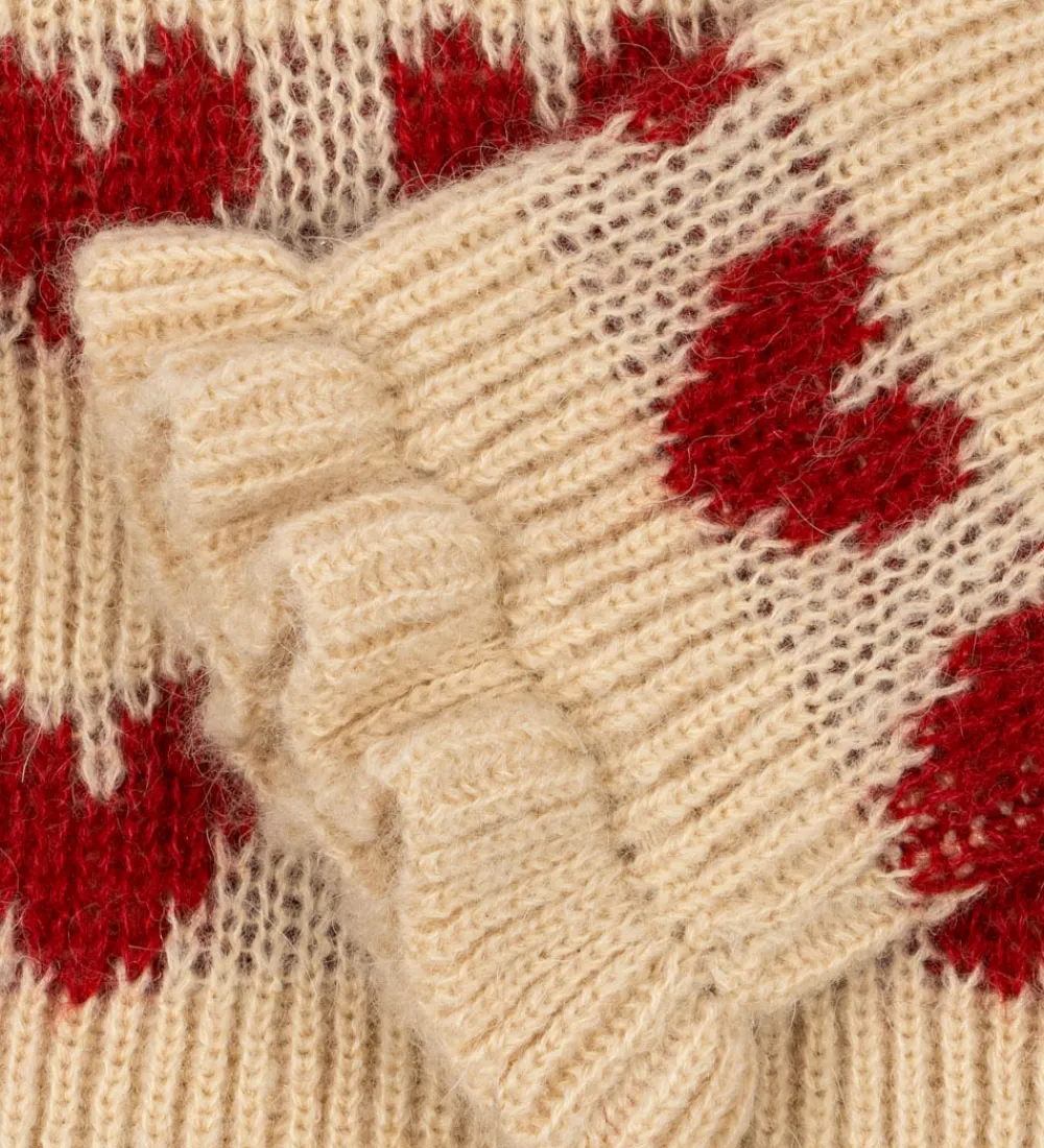 Børn Konges Sløjd Juletøj|Bluse - Uld - Strik - Laula - Heart