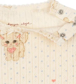 Børn Konges Sløjd Bodyer>Body l/æ - Minnie - Miao Amore m. Hulmønster