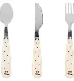 Børn Konges Sløjd Spisetid|Børnebestik>Børnebestik - Navy Dots