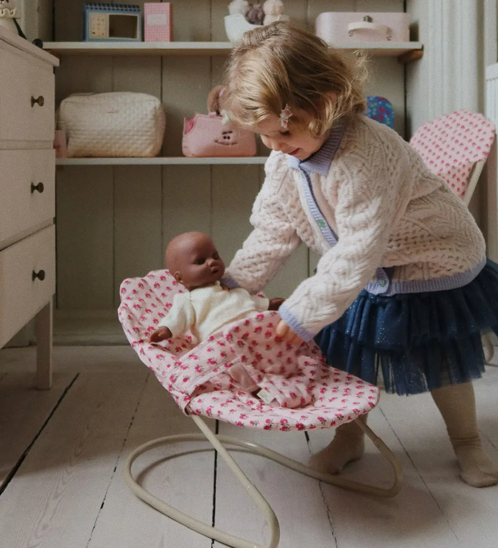 Børn Konges Sløjd Striktrøjer|Cardigan - Emma - Uld - Strik - Off White