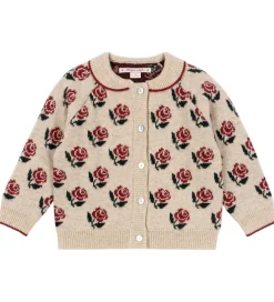 Børn Konges Sløjd Cardigans>Cardigan - Uld/Polyamid - Belou - Rose