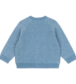 Børn Konges Sløjd Cardigans>Cardigan - Uld/Polyamid - Angel