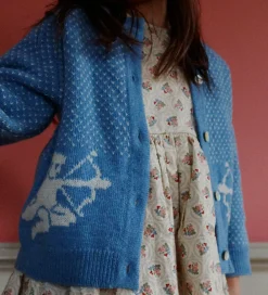 Børn Konges Sløjd Cardigans></noscript>Cardigan - Uld/Polyamid - Angel