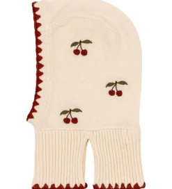 Børn Konges Sløjd Elefanthuer>Elefanthue - Uld - 1-lags - Collette - Off White m.