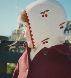 Børn Konges Sløjd Elefanthuer></noscript>Elefanthue - Uld - 1-lags - Collette - Off White m.