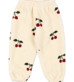 Børn Konges Sløjd Fleece|Fleecebukser - Jody - Ma Grande Cerise