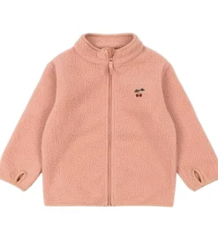 Børn Konges Sløjd Fleece|Fleecejakke - Thermy - Cameo Brown
