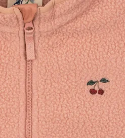 Børn Konges Sløjd Fleece|Fleecejakke - Thermy - Cameo Brown