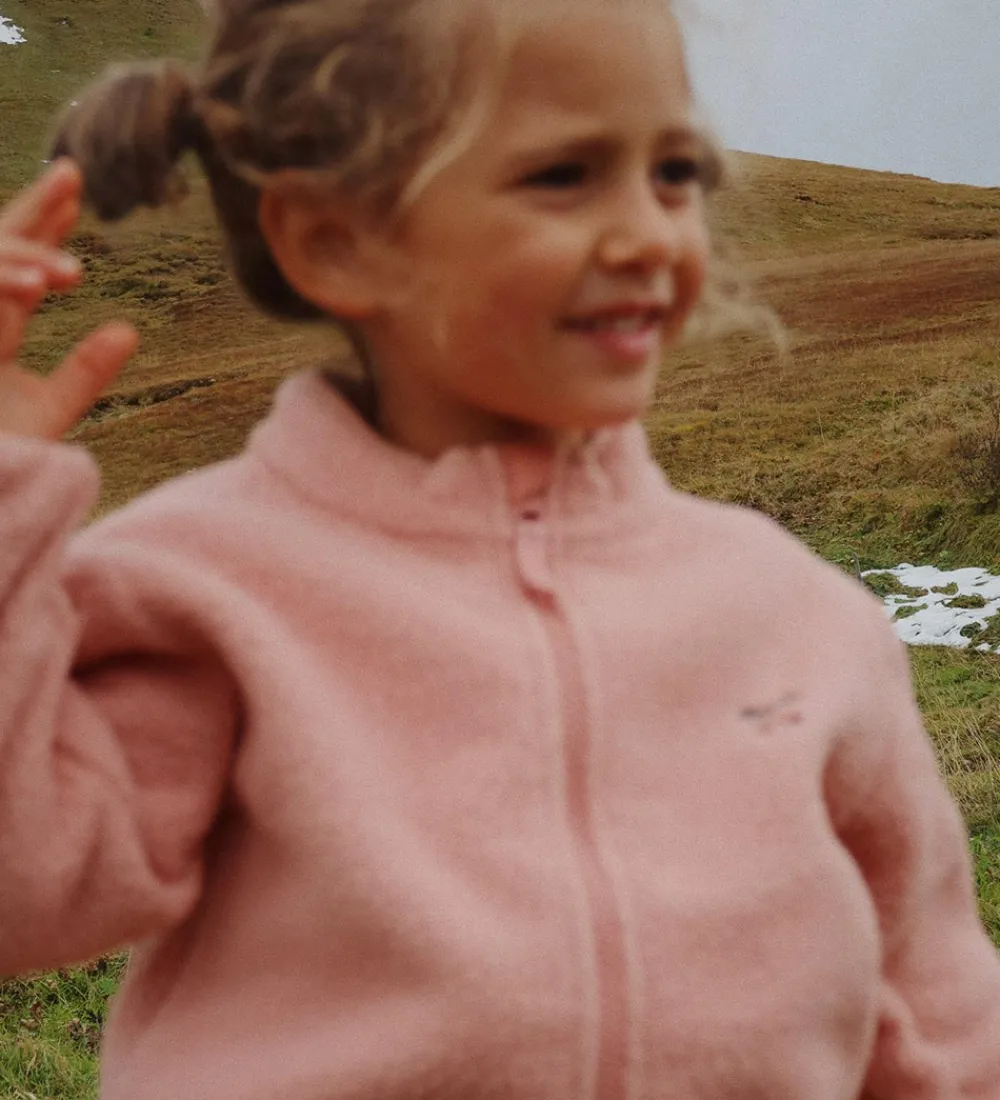 Børn Konges Sløjd Fleece|Fleecejakke - Thermy - Cameo Brown