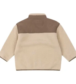 Børn Konges Sløjd Fleece|Fleecejakke - Flynn - Oxford Tan