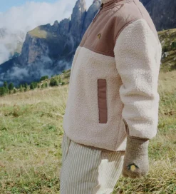 Børn Konges Sløjd Fleece|Fleecejakke - Flynn - Oxford Tan