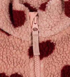 Børn Konges Sløjd Fleece|Fleecetrøje - Jody Teddy - Coeur Mellow