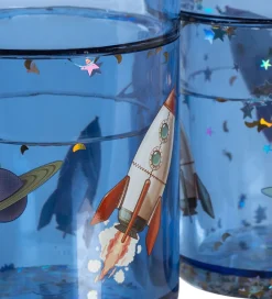 Konges Sløjd Kop Og Tudekop|Glitterkopper - 2-Pak - Outer Space