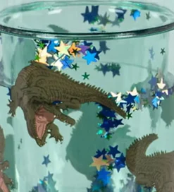 Konges Sløjd Spisetid|Kop Og Tudekop>Glitterkopper - 2-pak - Crocodile