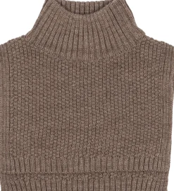 Børn Konges Sløjd Tørklæder|Halsedisser>Halsedisse - Uld - Strik - Fruity - Brown Melange