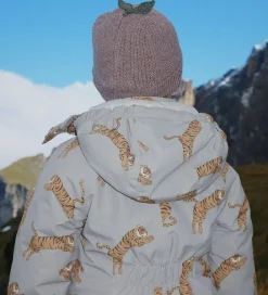 Børn Konges Sløjd Huer Og Hatte|Hue - Uld - Strik - Fruity - Bunny Brown Melange