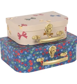 Børn Konges Sløjd Opbevaring|Børnekufferter>Kuffertsæt - 2-pak - Magia Blue