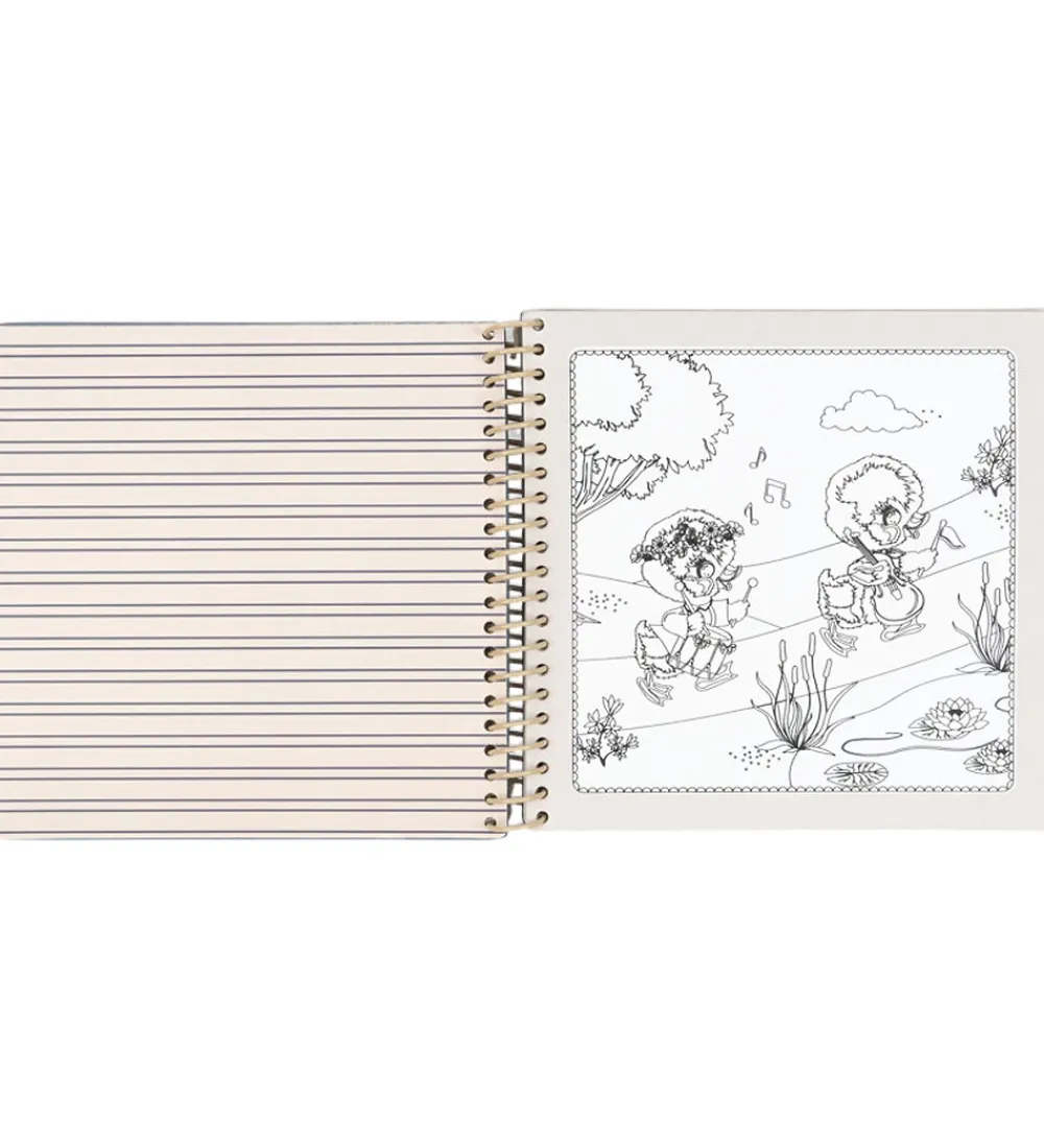 Konges Sløjd Malebog|Kreativ Leg>Magisk Malebog - Mal Med Vand - Ducking