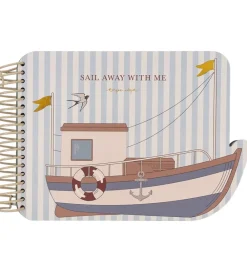 Konges Sløjd Malebog>Malebog - Rock My Boat - Farv med Vand