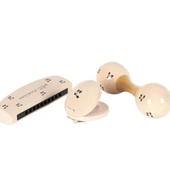 Konges Sløjd Musikinstrumenter>Musikinstrumenter - Træ - 3 Dele - Cherry