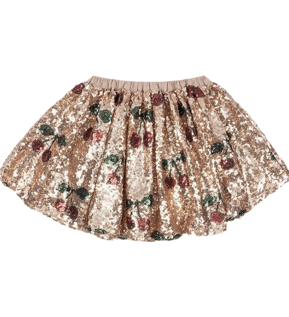 Børn Konges Sløjd Nederdele>Nederdel - Pailletter - Starla - Ma Grande Cerise