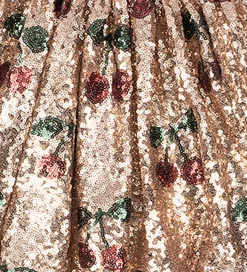 Børn Konges Sløjd Nederdele>Nederdel - Pailletter - Starla - Ma Grande Cerise