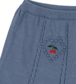 Børn Konges Sløjd Nederdele></noscript>Nederdel - Strik - Soleil - Country Blue