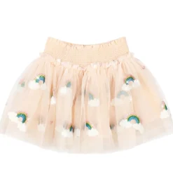 Børn Konges Sløjd Nederdele>Nederdel - Tyl - Tullie Smock - Rainbow Glitter