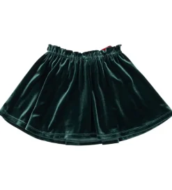 Børn Konges Sløjd Nederdele>Nederdel - Velour - Gia Bow - Pine Grove