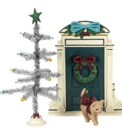 Konges Sløjd Julepynt|Dekoration>Nissedør - Blå